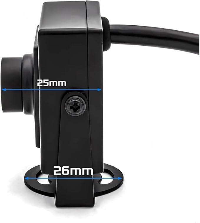 87 Degree 2mm No Distortion 2K USB HD PC Webcam Play 30FPS 170ms Delay Mini Metal Box Live Streaming UVC USB Camera