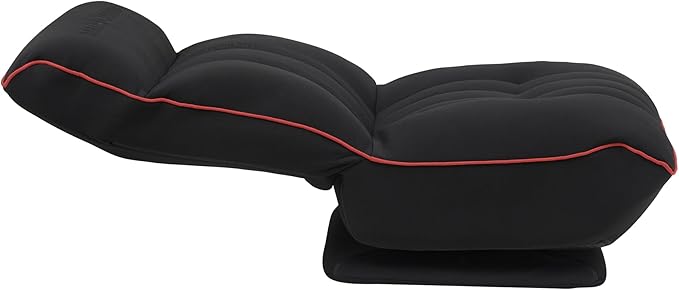 Mars Gaming MGC-Throne Ergonomic Gaming Sofa 360° Rotating Base Adjustable Backrest and Headrest High Density Foam Versatile Folding Design PC Sofa Robust Structure Red