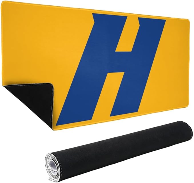 Hofstra University Pride Primary Logo Large Gaming Mouse Pad Desk Mat with Stitched Edges Non-Slip Base for Gamer Home and Office 31.5 x 15.7