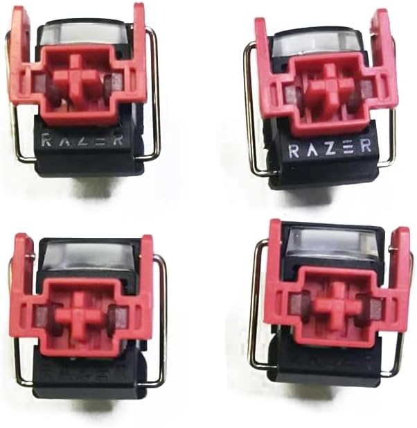 4Pcs V2 Slient Liner Optical Switches for Huntsman Gaming Mechanical Keyboard Hot Swap Switch Huntsman Gaming Keyboard V2 Linear Clicky