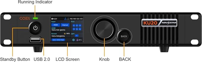 KU20 Novastar LED Display Controller Best Service DHL Fast delivery time about6days