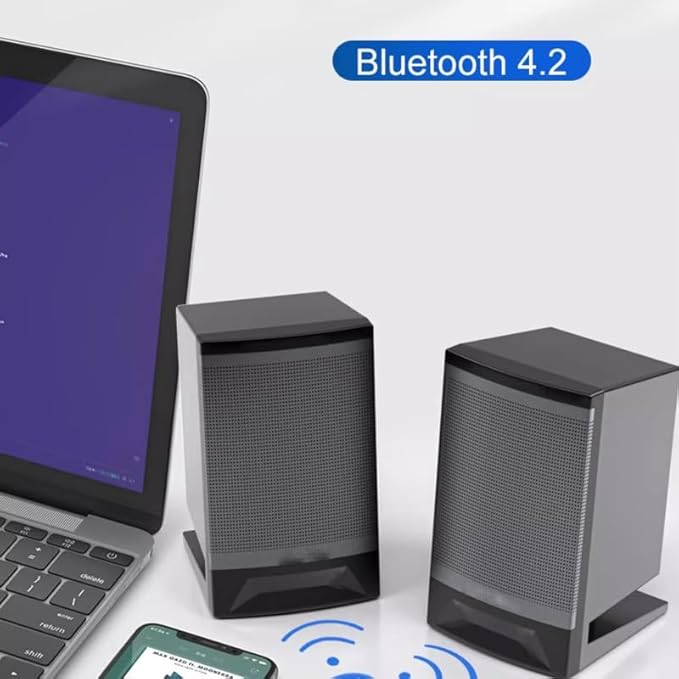 Computer Audio Speaker Home Desktop Laptop Stereo Surround Mini Subwoofer Desktop Speaker