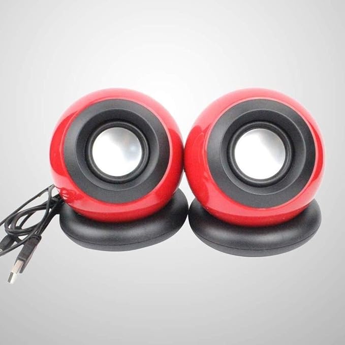Computer Speakers for Desktop Computer Speaker Small Mighty Solid Wired Multimedia Speaker for Desktop Laptop Gaming Smartphones Tablets Projectors TVs
