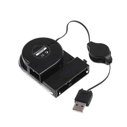 Mini USB Cooler Air Extracting Cooling Pad Fan for Laptop