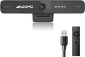 4K Webcam ePTZ Conference Camera with Microphone Ai Face Tracking120°FOV Computer CameraUSB Plug and Play Webcam for Mac/PC/Laptop Zoom/Skype/Facetime/Google Meet/Video Conferencing