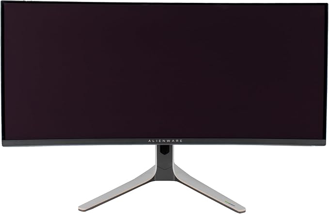 Alienware AW3423DW 34.2” Curved QD-OLED PC Gaming Monitor 3440x1440 Ultrawide 175Hz 0.1ms G-Sync Ultimate HDR True Black 400 99.3% DCI-P3 USB Hub Lunar Light Bundle