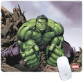 Skinit Medium Gaming Mouse Pad - Officially Licensed Hulk Design with Stitched Edges Waterproof Non-Slip Rubber Base Desk Mat for Keyboard &amp Mouse 17.7 x 15.75 inches