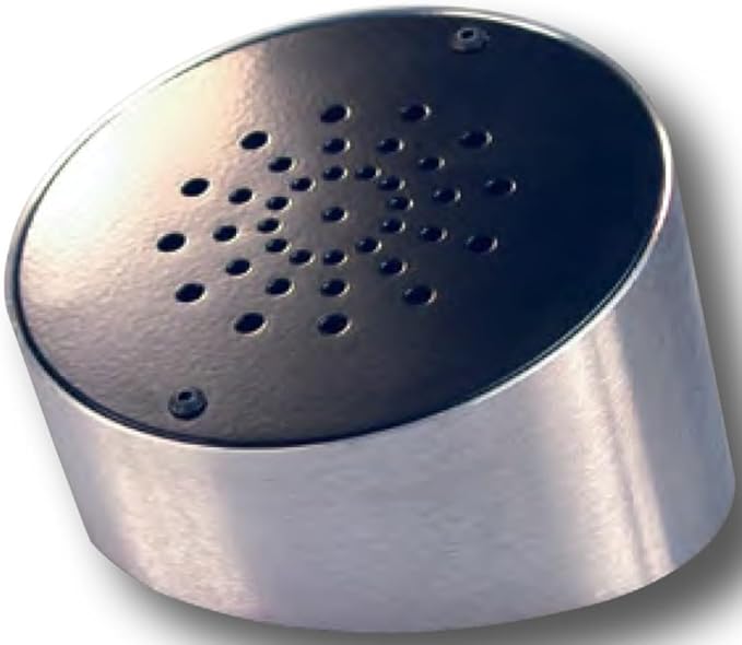 Listen Technologies TP-PDM Pod Microphone (Stainless) for use with TalkPerfect DX Speech Enhancement System Client or Staff Side for Rugged Vandal Proof Application