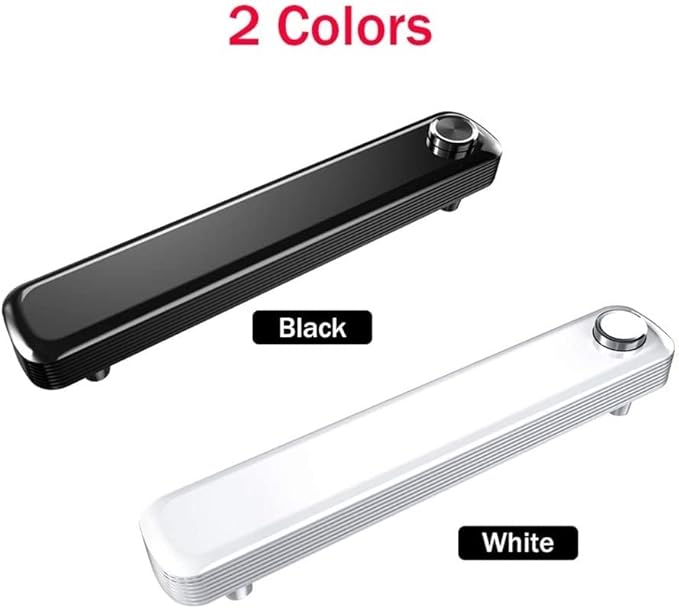 Computer Speakers Computer Sound Bar USB Powered PC Speakers 3.5mm Aux-in Computer Speakers for PC or Laptop (Color : Black)