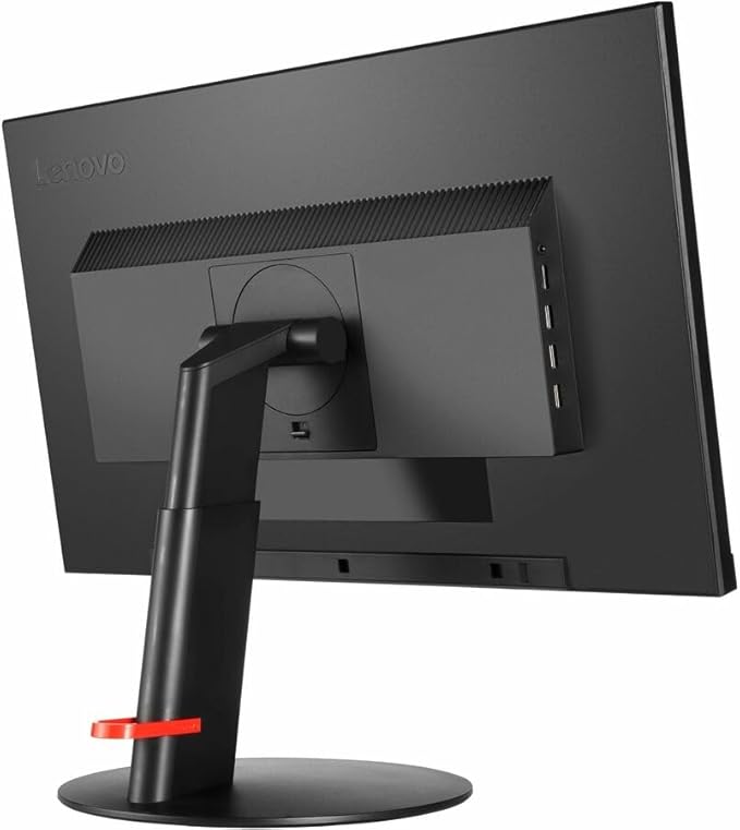 Lenovo - Open Source ThinkVision P24h-10 23.8 WQHD LED LED Monitor - Glossy Black