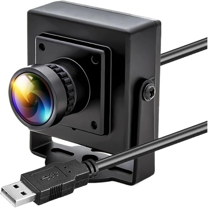 5MP 30FPS USB Camera for Computer Wide Angle 2mm 121 Degree Lens Ai Human Type Detection Camera Surveillance for PC