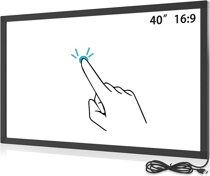 40 Inch Multi 10 Points IR Touch Screen OverlayInfrared Touch Screen Frame Without Glass