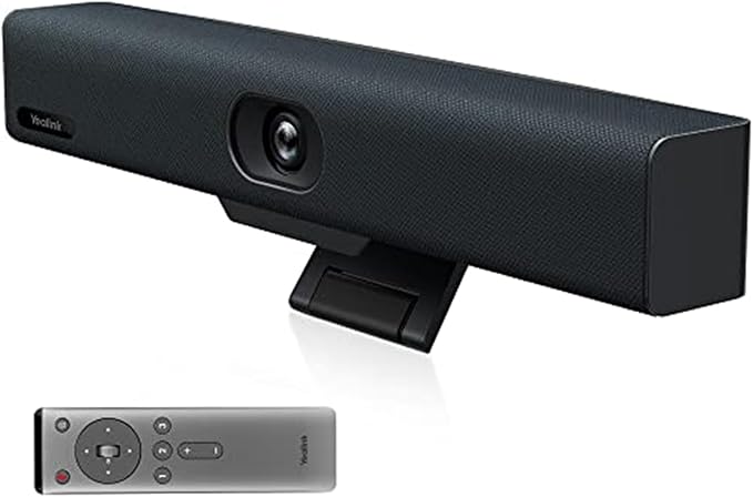 Yealink UVC34 All-in-one USB Video Bar for Small and Huddle Rooms 4K USB Video Conference Camera