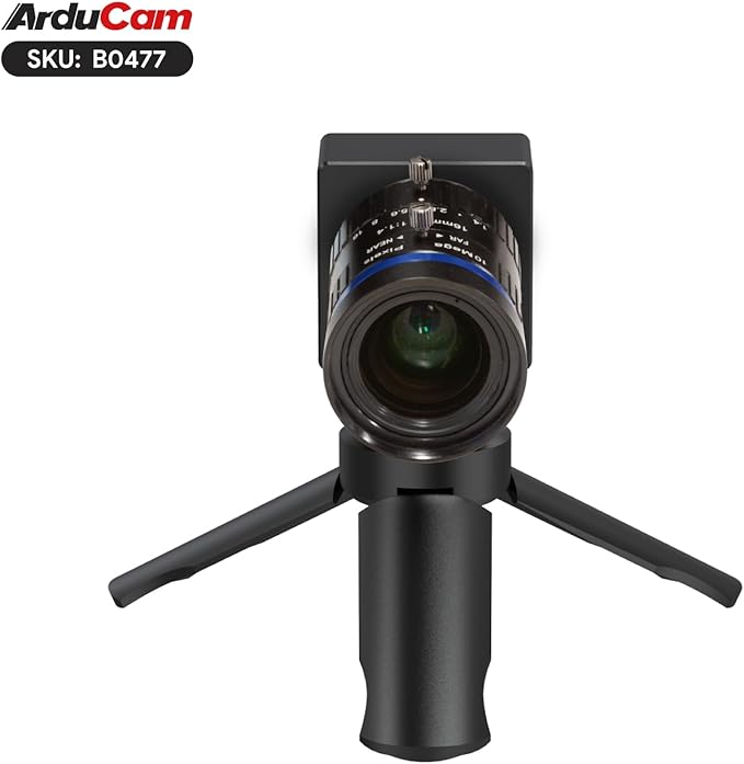 Arducam USB 3.0 Camera 120fps High-Speed Camera 20MP Webcam with 60°(D) 16mm C-Mount Lens and Metal Case Compatible with Windows and Linux OS