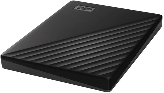 WD My Passport 2 TB Portable Hard Drive - External - Black - WDBYVG0020BBK-WESN (Renewed)