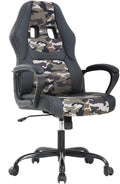 BSTOPHKL Gaming Chair Ergonomic Video Game Chairs High Back Computer Chair with Comfortable Cushion Armrests Lumbar Support Task Rolling Swivel Office Chair for Adults Teen CAMO