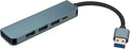 XTRONS 4 Ports USB 3.0 Hub Splitter 5 Gbps High Speed Data Ports Adapter for Laptop/Desktop PC/Car Use