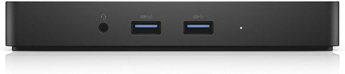 DELL WD15 Monitor Dock 4K with 180W Adapter USB-C (450-AEUO 7FJ4J 4W2HW) (Renewed)']