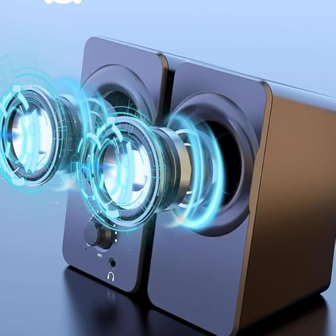 Audio Desktop Computer Mobile Phone Laptop Speaker Multimedia Amplifier Speaker Heavy Subwoofer Impact