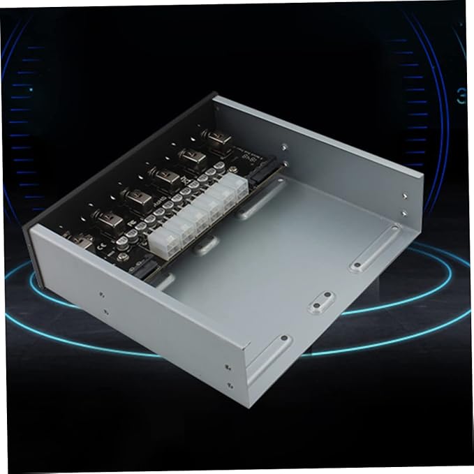 Housoutil Hard Drive Power Control for Desktop Port Optical Bay Hub Intelligent Chip Individual Disk Management Stable Power Output Data Ssd Support