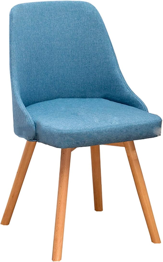 Mlaea Dining Bedroom Living Room Chair Gaming Club Bar Chair with Backrest Office Conference Reception Chair 43 * 43 * 84CM(Size:43 * 43 * 84CMColor:C)