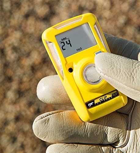 BW Technologies Corded Electric BWC2-H BW Clip Single Gas H2S Monitor 10/15 (1 Pack)