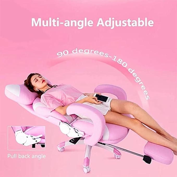 Chair Lifting Swivel Chair Office Chair Gaming Chair Learning Table and Chair Computer Chair Upholstered Seat Recliner