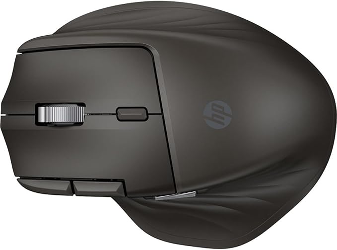HP Ultra-Fast-Scroll Wireless Mouse 785M (B8YX4AA) - Multi Surface - Wireless - 32.81 ft - Bluetooth/Radio Frequency - 2.40 GHz - Rechargeable - Black - USB Type A - 6000 dpi - Scroll Wheel - 6 Button