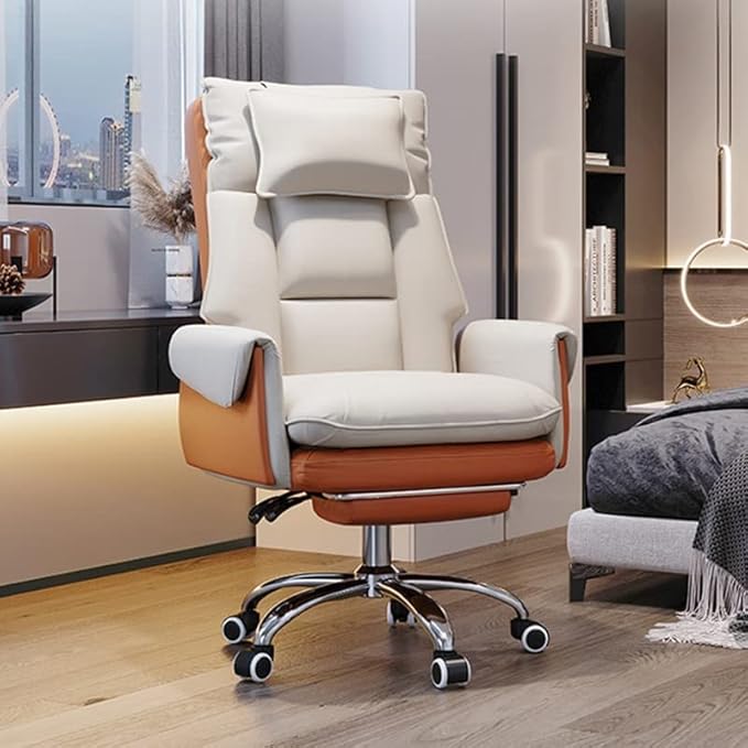 Office Chair Gaming Chair Computer Chair Sofa Office Chair Gaming Chair Computer Chair Backrest with Footrest Reclining Swivel Chair