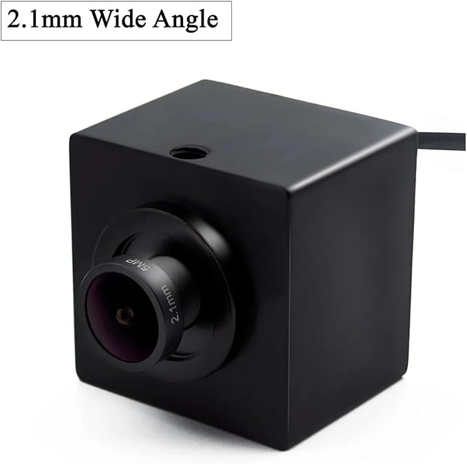 Metal IP POE Mini Camera with M12 Fixed Wide Angle Lens Security Surveillance H265 Face Detection Audio