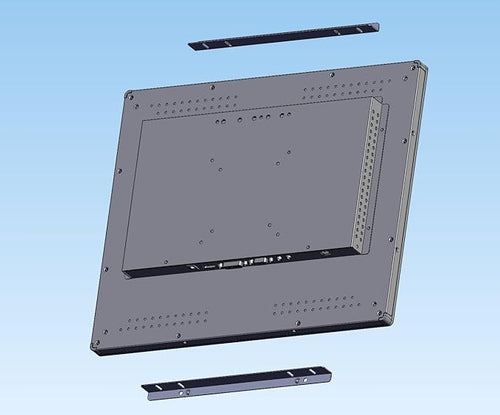 17 Inch Open Frame Capacitive Touchscreen Monitor1280x1024 Resolution 5:4 Aspect Ratio WaterproofVESA+Panel Mount for Kiosk Automation POSVendingHMI and Digital Signage 7x24h Work