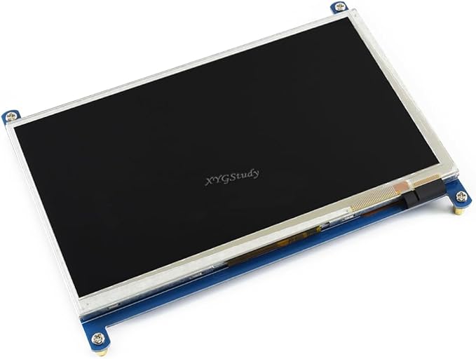 7inch Capacitive Touch Screen LCD for Raspberry Pi 4B/3B+ Banana Pi etc. 800×480 Resolution HDMI for Windows 11/10 / 8.1/8 / 7 (7inch HDMI LCD (B))