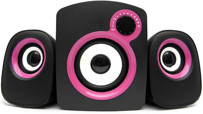 JSEIAJB Computer Audio Desktop Home Speaker Laptop Heavy Subwoofer Wired Small Mini Desktop Speaker(D)