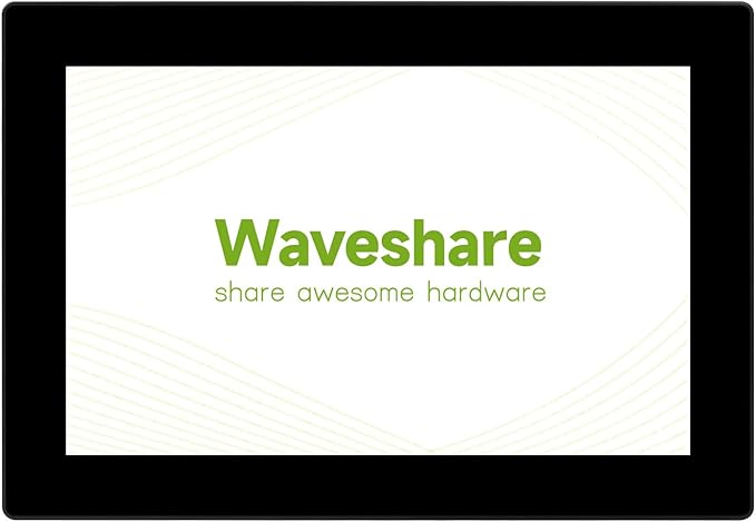 waveshare 10.1inch HD Capacitive Touch Screen LCD Compatible with Raspberry Pi 4B/3B+/3A+/2B/B+/A+/Zero/Zero W/WH/Zero 2W CM3+/4 1920×1200 Resolution HDMI IPS Supports Windows/Jetson Nano
