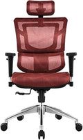 Office Chair Ergonomic Computer Chair Office Chair Home Gaming Gaming Chair Comfortable Sedentary Backrest Boss Swivel Chair Chair (Color : Red Size : One Size) Needed