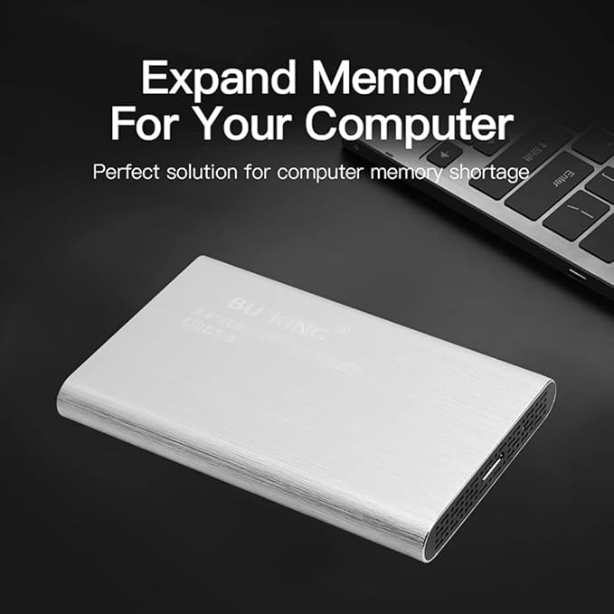 Connectors YD0011 External Hard Drive USB 3.0 Portable HHD Aluminum Shell Round Edge - (CN Cable Length: 160g)