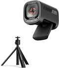 AnkerWork C310 4K Webcam &amp AnkerWork Mini Tripod 12MP 4K@60FPS HDR AI Auto Focus Framing Noise Canceling Mic Aluminum Black Compatible with Webcams Cameras up to 1.5kg