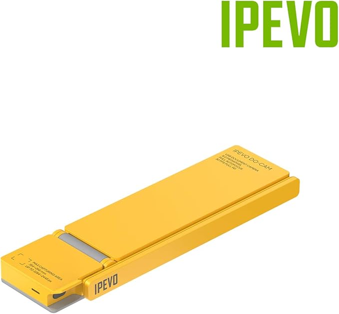 IPEVO DO-CAM Creator's Edition Portable &amp Compact Ultra HD 8MP USB Camera for Professional Visual Presentations and Communication — Webcam for Conference Calls Distance Learning Remote Work.