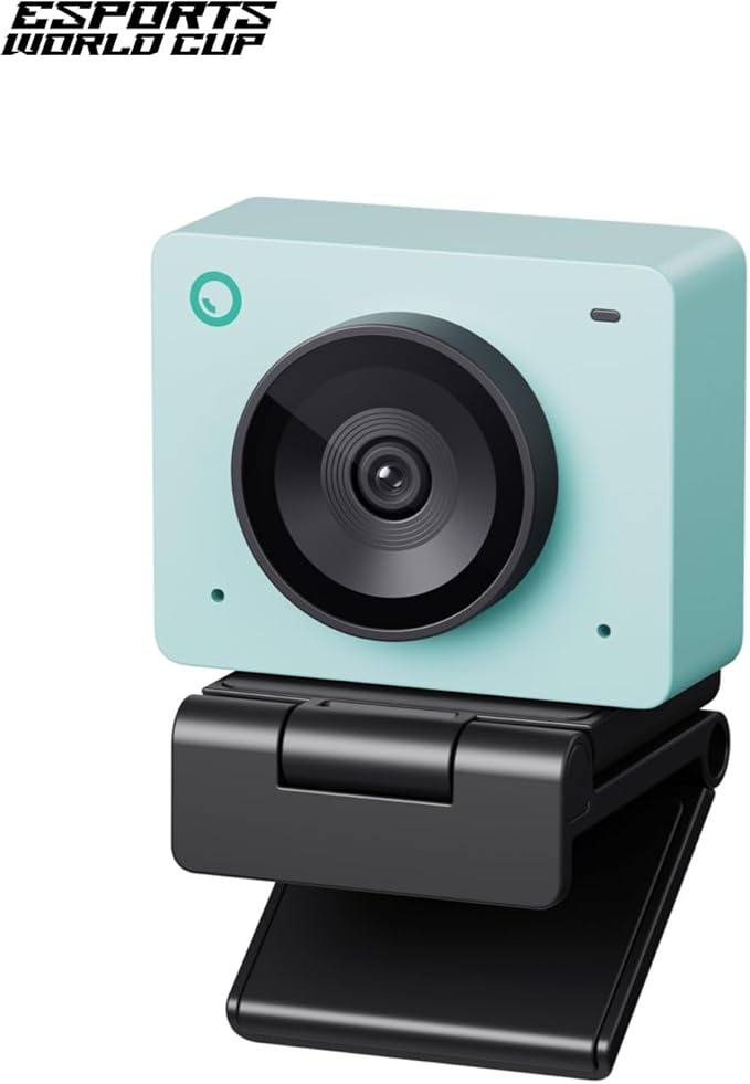 OBSBOT Meet SE 1080P 100FPS Webcam for PC AI Framing Streaming Camera with 1/2.8 Sensor Beauty Mode Gesture Control Staggered HDR Web Camera for Desktop Computer Laptop Meeting. (Aurora Green)