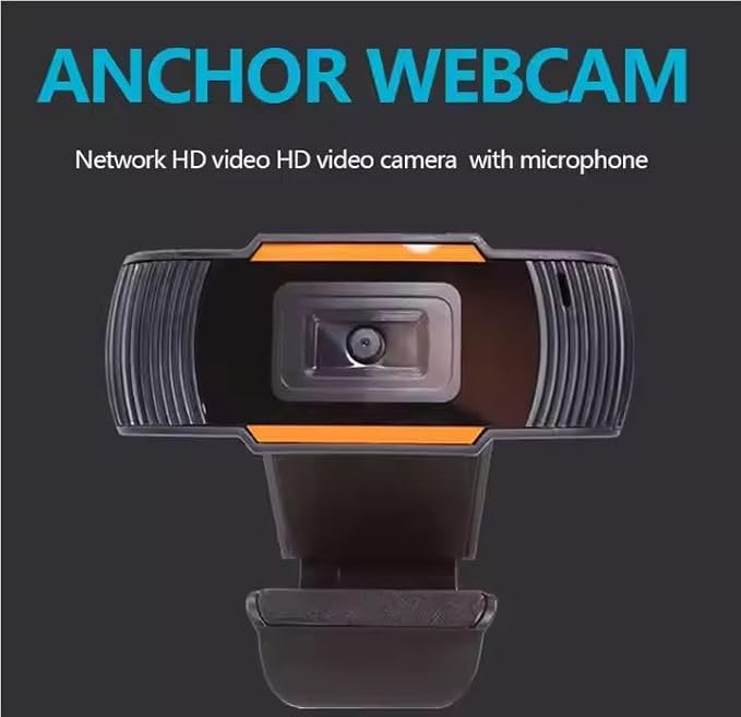 Yes Show YS102 FHD PC Webcam Plug and Play Auto Focus USB 2.0 Connection Integrated Microphone and Speaker for Laptops and Video Calls Online Conferences and Meetings JX-H62 CMOS Sensor