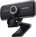 Creative Live! Cam Sync 1080p Full HD Wide-Angle USB Webcam with Dual Built-in Mic Privacy Lens Cap Universal Tripod Mount High-res Video Calling Recording and Streaming Camera for PC or Mac