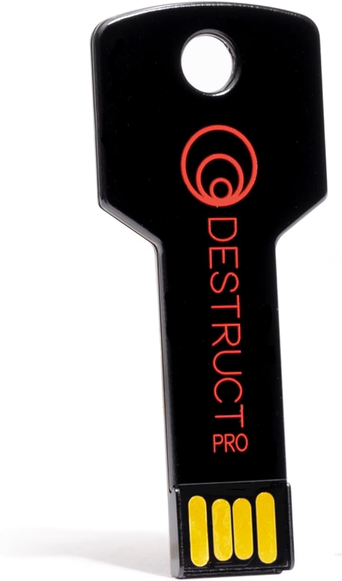Lovell DESTRUCT PRO - USB Hard Drive Eraser &amp Data Destruction Tool - 3 Phase Crytopgraphic Wipe - Super Fast SMART Technology - Multi-Drive Compatibility - Works With HDD SSD &amp External Har