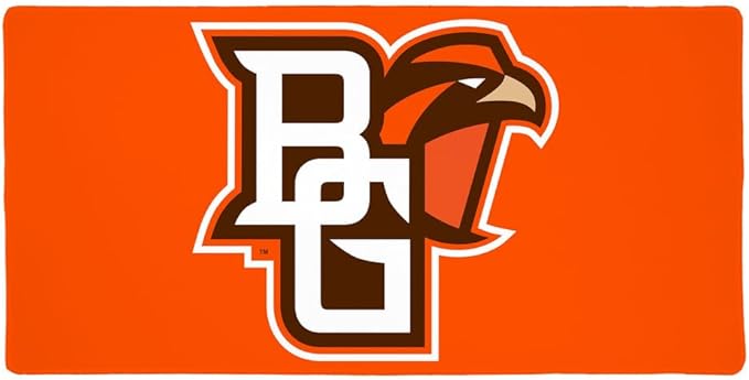 Bowling Green Primary Logo Large Gaming Mouse Pad Desk Mat with Stitched Edges Non-Slip Base for Gamer Home and Office 31.5 x 15.7