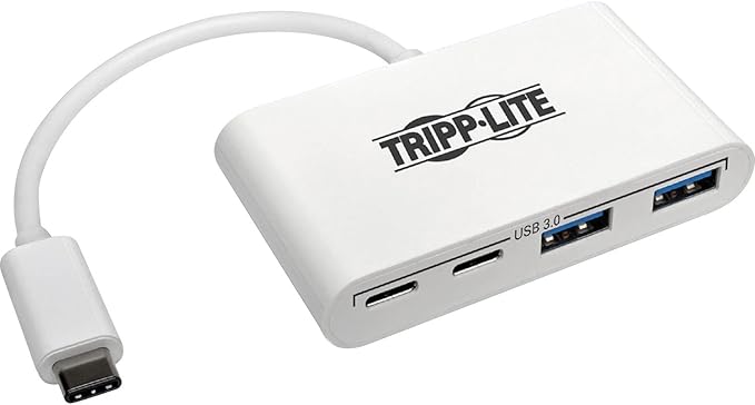 Tripp Lite 4-Port USB 3.1 Gen 1 Portable Hub USB-C to x2 USB-A and x2 USB-C (U460-004-2A2C)