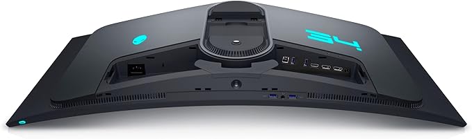 Dell Alienware 34 Curved QD-OLED Gaming Monitor - 34.18 WQHD (3440x1440) 21:9-165Hz - 0.1ms GTG - 1800R - DCI-P3 99.3% - sRGB 149% - AMD FreeSync Premium Pro - VESA AdaptiveSync Display
