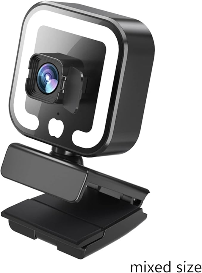 Webcam 1080P Auto for Focus Web USB Desktop Camera Live Teaching Live Classes for PC Computer for W MICR