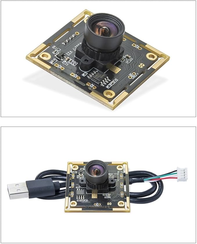 2PCS OV9732 Camera Module 1MP 1280x720 30fps USB Free Driver Manual Focus with 1 Meter Cable for WinXP/7/8/10