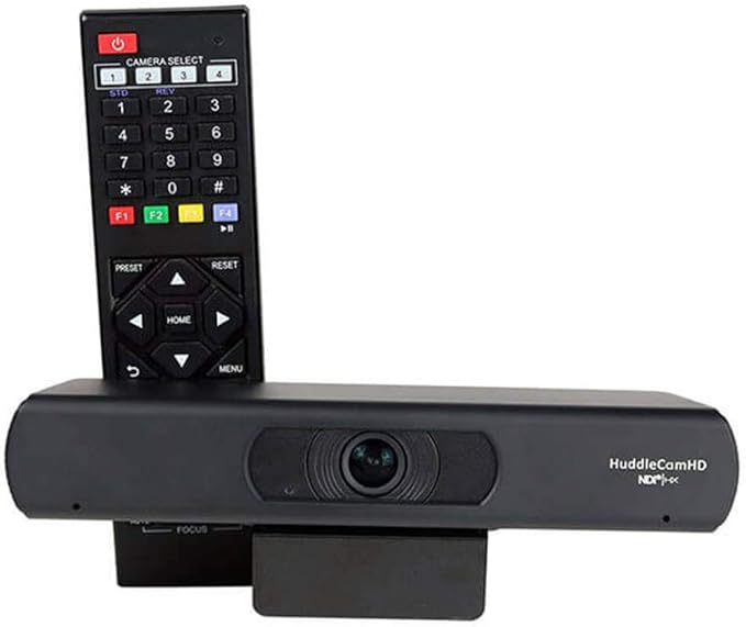 PTZ Optics - HC-EPTZ-NDI - 4K EPTZ IP Webcam | NDI HX2 &amp IP | Dual Microphone Array | 3840 x 2160 | 30fps | 108 HFOV |