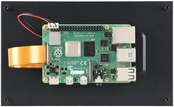 AmpOhm360 7 Inch DSI Capacitive Touch Display IPS Panel 1024x600 5-Point Touch for Raspberry Pi ESP32 IoT DIY Electronics Kit SKU-33259