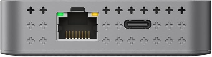 HyperDrive 4K Dual HDMI USB C Hub M1 MacBook 10in1: Dual 4K HDMI Gigabit Ethernet USB-A USB-C USB-C 100W Power Delivery MicroSD/SD Headphone Jack for MacBook Pro/Air(M1) Windows PC Chromebook